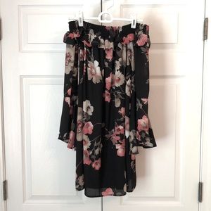 Alter’d State Off the Shoulder Flare Sleeve Dress